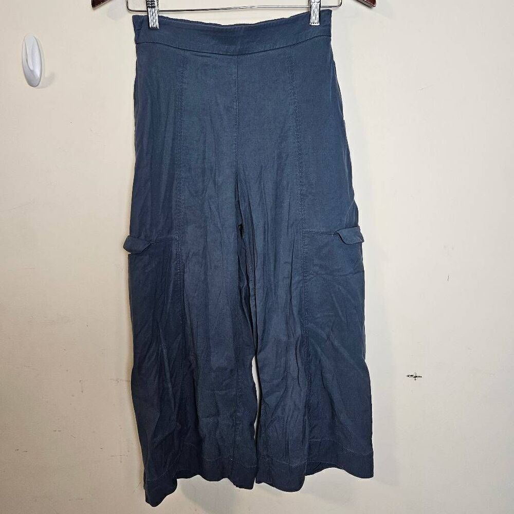 Lululemon Metropolis Maven High Rise Crop Iron Blue Size 6
